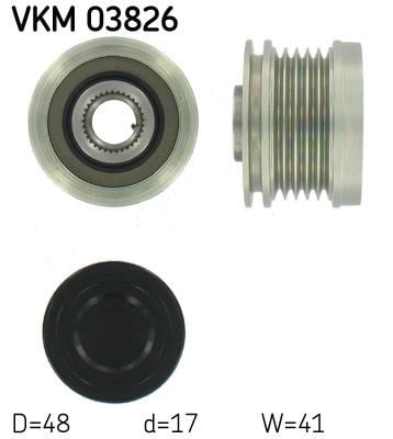 Mercedes W168 Alternatör Kasnağı SKF