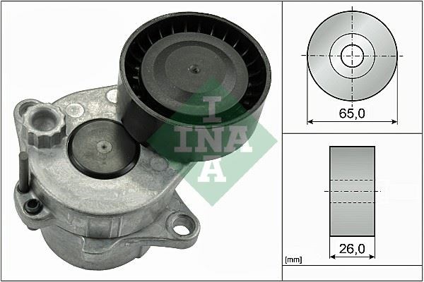 Mercedes W639 Kayış Gergi Rulmanı Kütüklü INA
