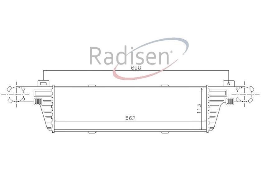 Mercedes W210 E Serisi Intercooler RADISEN
