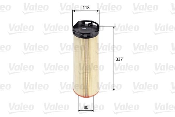Mercedes OM646 W204 S203 CL203 C209 Hava Filtresi VALEO