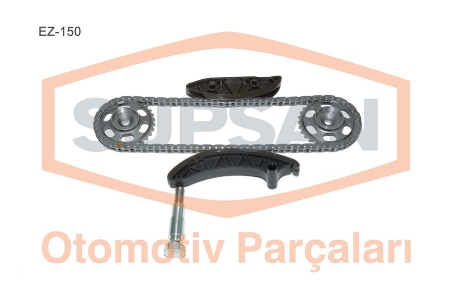 Mercedes OM651 Eksantrik Zincir Seti Dişli ile SUPSAN