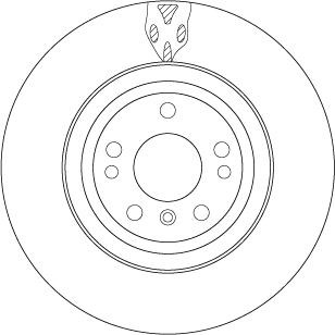 Mercedes W166 C292 W251 Ön Fren Diski 4-matic TRW
