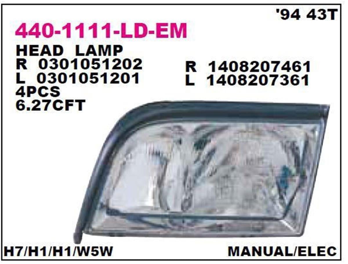 Mercedes W140 Sol Far Depo (1994-1998) A1408207361