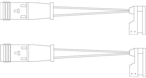 Mercedes W211 S211 C292 W166 X164 W220 Balata Fişi DELPHI
