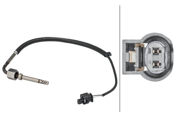 Mercedes W204 X204 W205 W212 C218 W463 C292 EGR Sonrası Egzoz Sıcaklık Sensörü HELLA