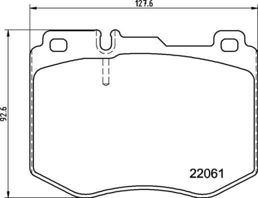 Mercedes W205 S205 C205 A205 W213 S213 C238 A238 Ön Fren Balatası BREMBO