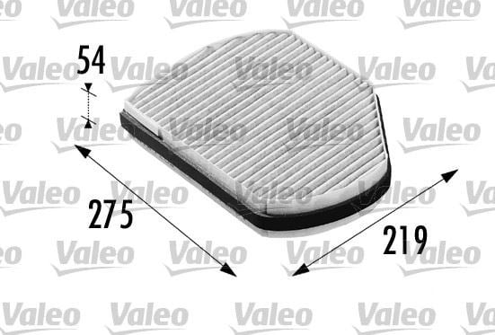Mercedes W202 C208 W210 R170 Karbonlu Polen Filtresi VALEO