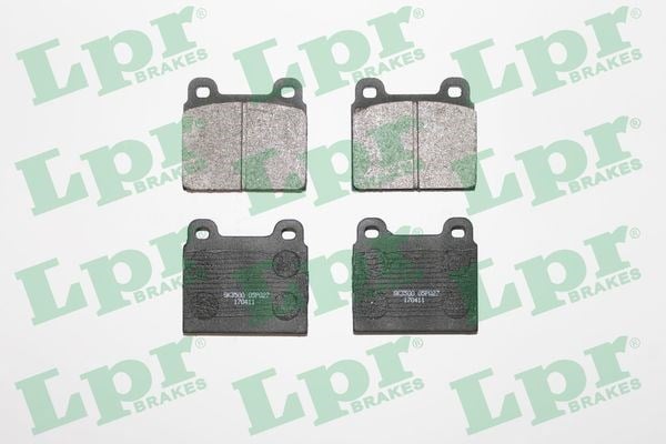 Mercedes W108 W109 W111 W112 W114 W115 R107 Ön Fren Balatası LPR