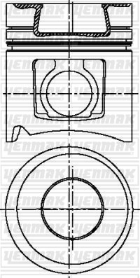 Mercedes OM 447 913/914 Euro 1 Piston Segman Q128.0MM STD YENMAK