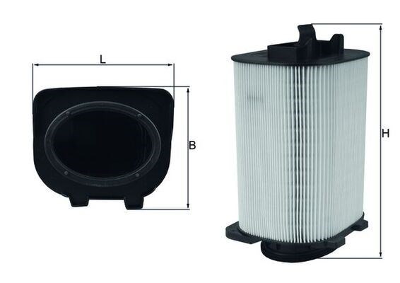 Mercedes W204 W205 C205 W213 R172 X253 Hava Filtresi MAHLE