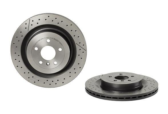 Mercedes-Benz Arka Fren Diski UV Kaplamalı BREMBO