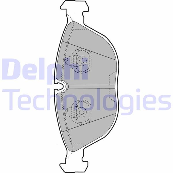 Mercedes W202 W210 W211 W220 R170 BMW E38 E52 Ön Fren Balatası DELPHI