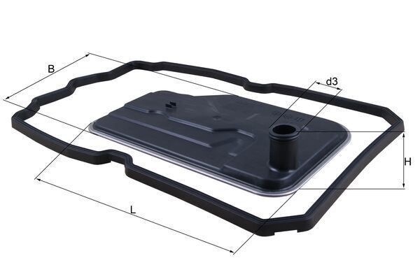 Mercedes W203 Otomatik Şanzıman Yağı Filtre Seti MAHLE