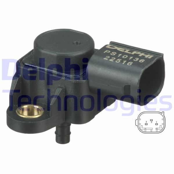 Mercedes M111 M266 M271 OM646 Basınç Sensörü DELPHI