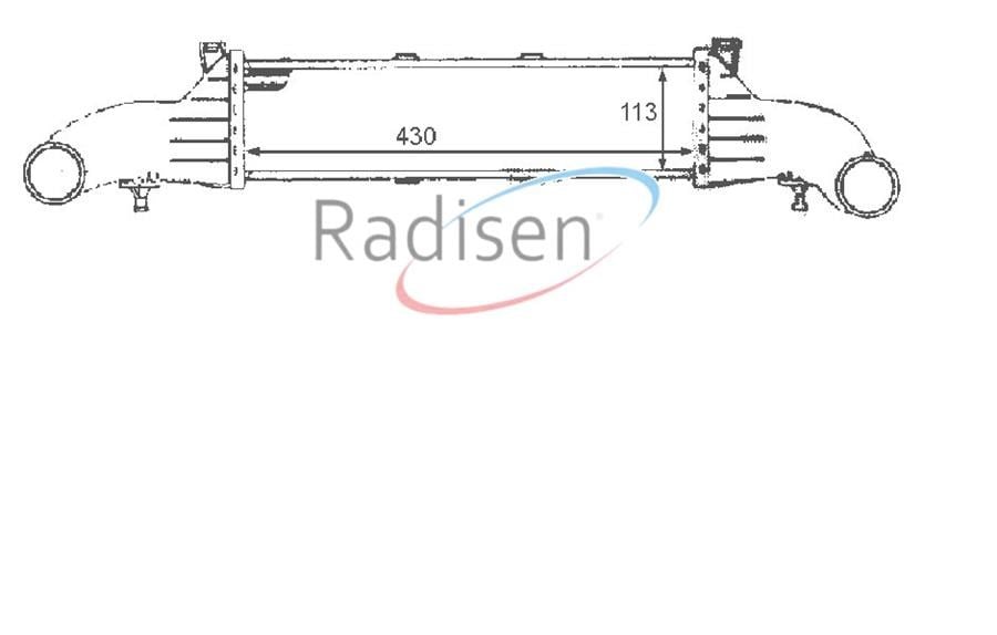 Mercedes W202 C Serisi Intercooler RADISEN