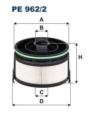 Mercedes OM654 W205 C257 W213 C238 W463 C253 V167 W222 W447 W223 B907 B910... FILTRON