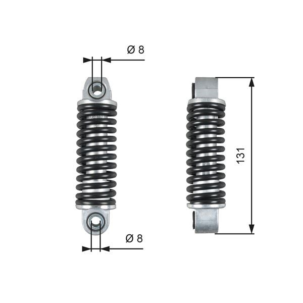Mercedes Titreşim Amortisörü M266 W169 W245 GATES