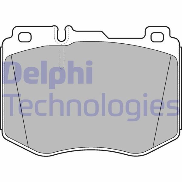 Mercedes W205 Ön Fren Balatası DELPHI