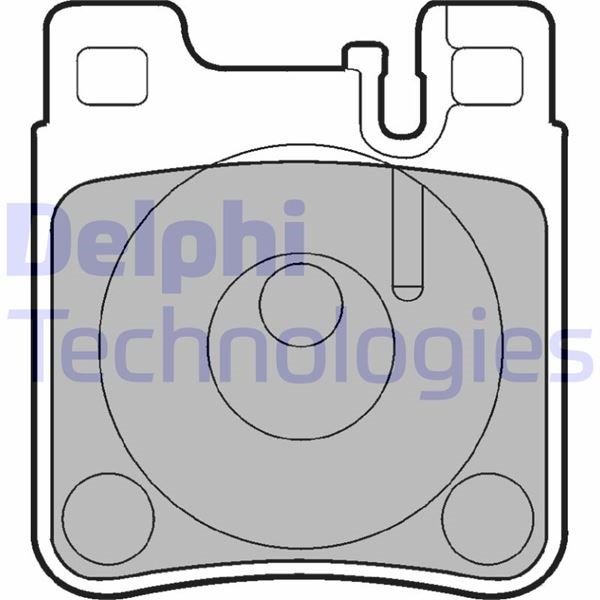 Mercedes W203 C208 W124 W210 W140 Arka Fren Balatası DELPHI