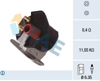 Mercedes W124 W126 W201 R129 W460 W461 Ateşleme Bobini FAE