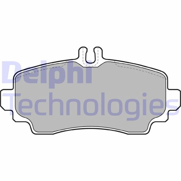 Mercedes A-Class W168 Ön Fren Balatası DELPHI