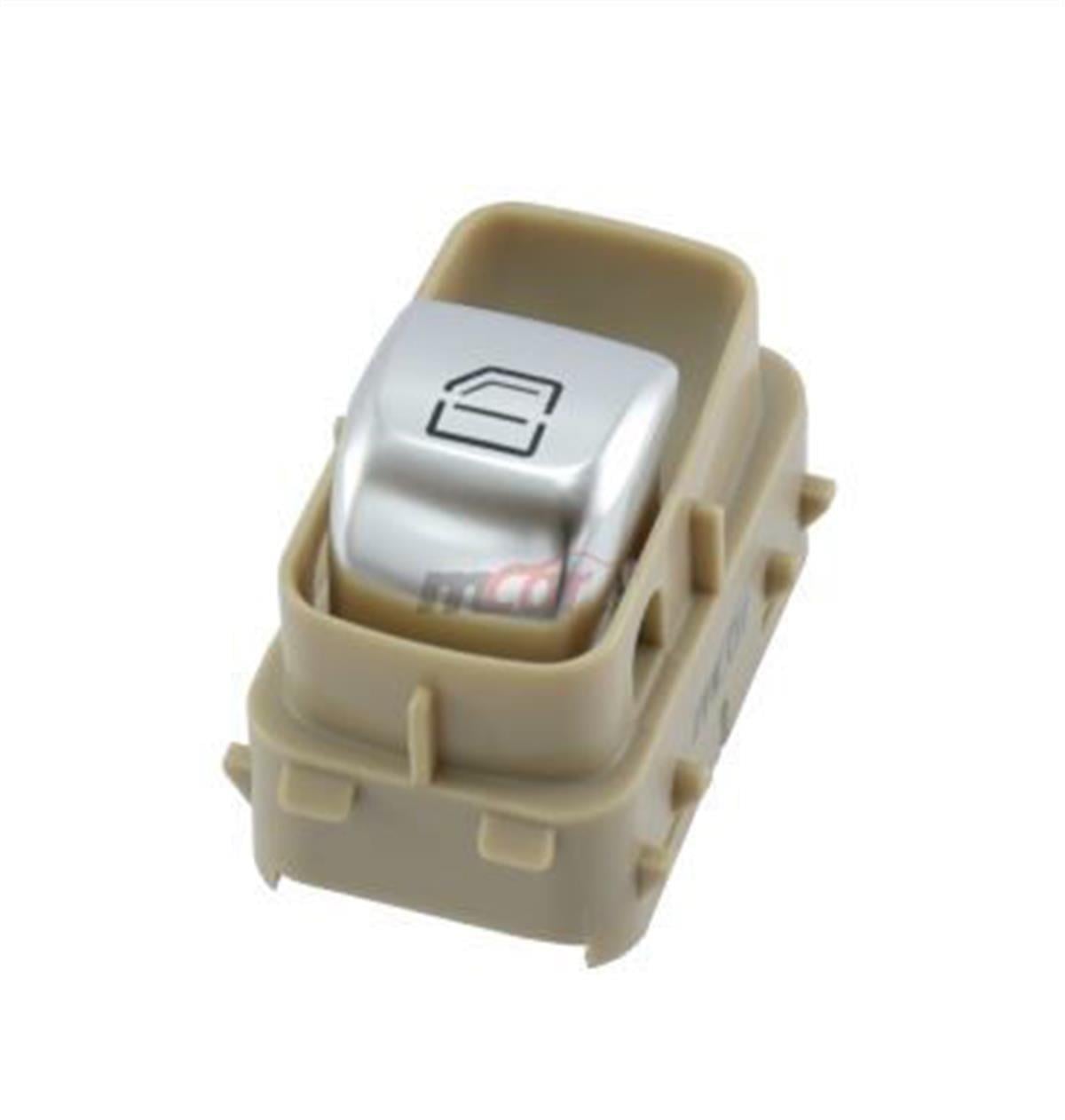 Mercedes Cam Açma Kapama Anahtarı Mcar Tekli Bej Kırmızı Işık