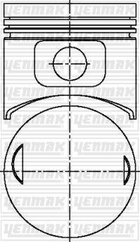 Mercedes 190 Piston Segman 0.50 YENMAK
