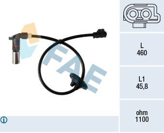 Mercedes W202 Arka ABS Sensörü FAE