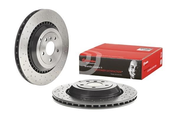 Mercedes-Benz Arka Fren Diski UV Coated BREMBO
