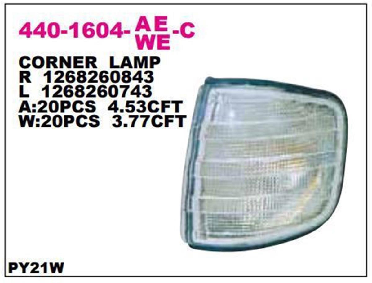 Mercedes W126 Sol Sinyal Lambası Depo (1980-1991) A0008209021