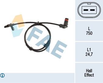 Mercedes W204 Ön ABS Sensörü FAE