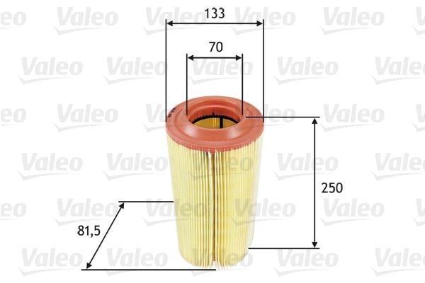 Mercedes M271 W203 S203 CL203 W204 S204 C209 W211 W212 R171 Hava Filtresi VALEO