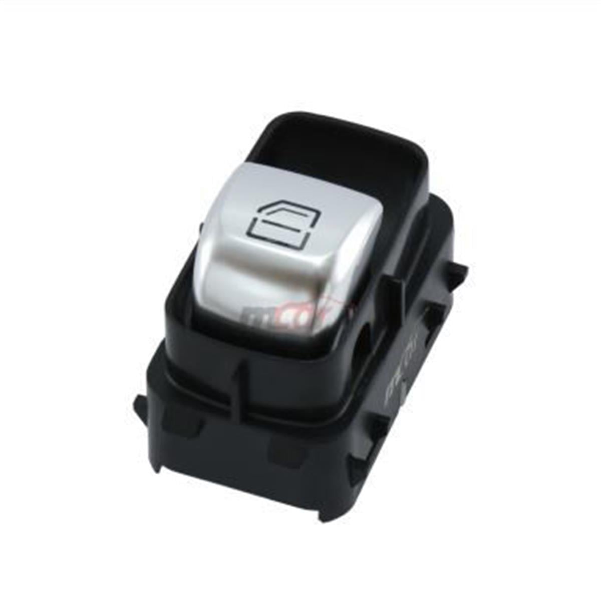 Mercedes Cam Açma Kapama Anahtarı Mcar Tekli Siyah Beyaz Işık