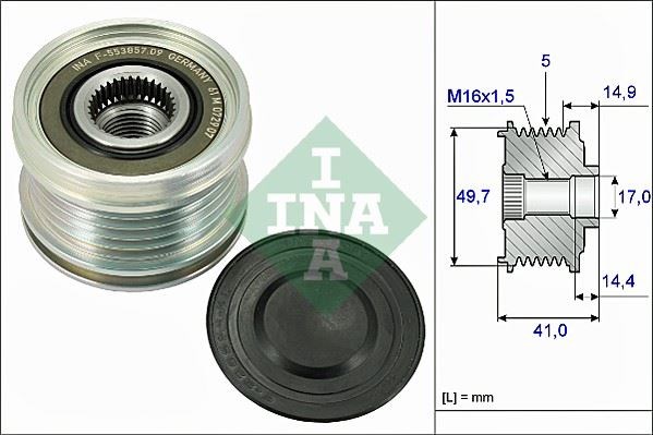 Mercedes W168 Alternatör Kasnağı INA