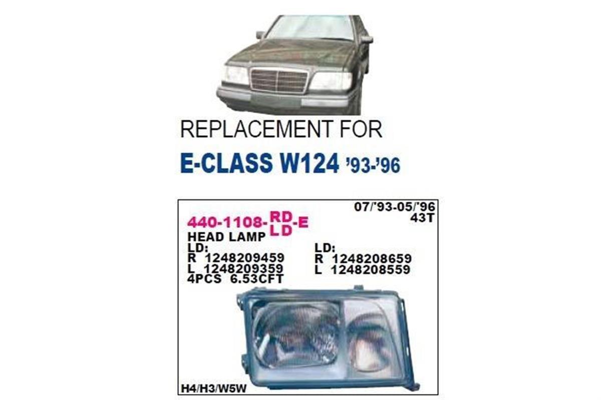 Mercedes W124 Sol Far Depo (1993-1995) A1248208559