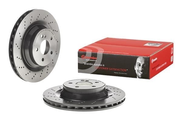 Mercedes-Benz Arka Fren Diski UV Coated BREMBO