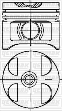 Mercedes C220D E220D Piston Segman 1.00 YENMAK