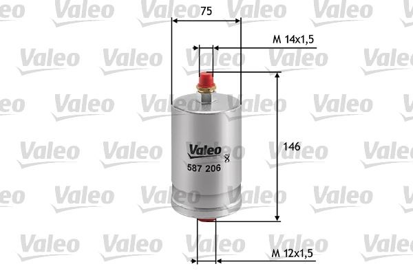 Mercedes W201 Yakıt Filtresi VALEO