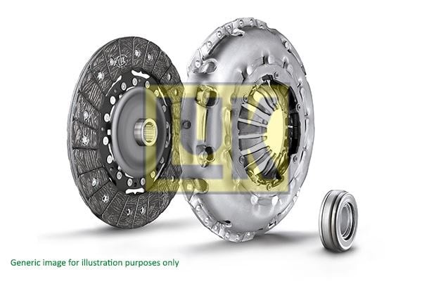 Mercedes W123 S123 W201 W124 S124 Debriyaj Seti Rulmanlı LUK