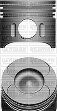 Mercedes C200 CDI C220 CDI E200 CDI E220 CDI Piston Segman 0.50 YENMAK