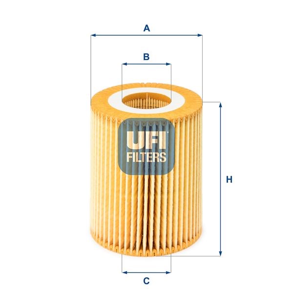 Mercedes OM642 W203 W204 C219 C218 W211 W212 Yağ Filtresi UFI