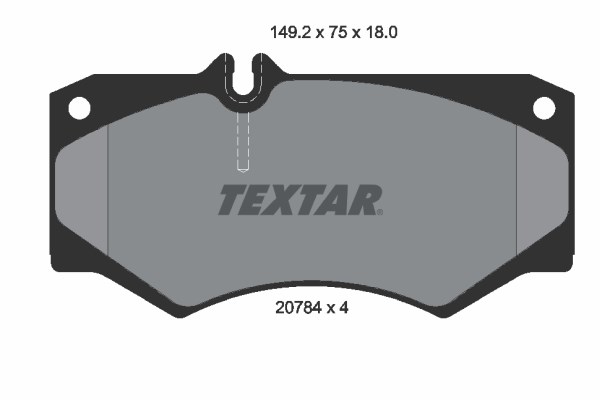 Mercedes G-Class W460 W461 W463 Ön Fren Balatası TEXTAR