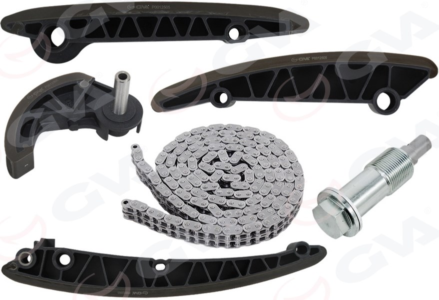 Mercedes OM642 W203 W204 C218 W212 W221 W639 B906 İkili Eksantrik Zincir Seti GVA