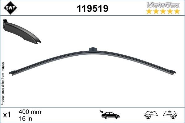 Mercedes Vito W447 Arka Silecek Süpürgesi 400mm VALEO