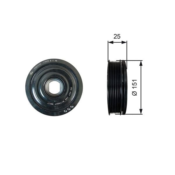 Mercedes OM622 OM626 W205 S205 W447 Renault Trafic II Laguna III Koleos Opel... GATES