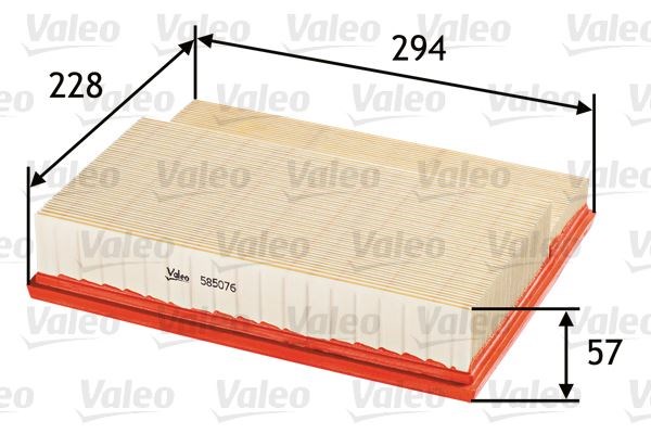 Mercedes OM604 Hava Filtresi W202 VALEO