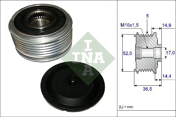 Mercedes W169 Alternatör Kasnağı INA