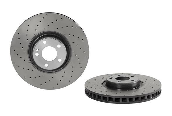 Mercedes W205 Ön Fren Diski BREMBO