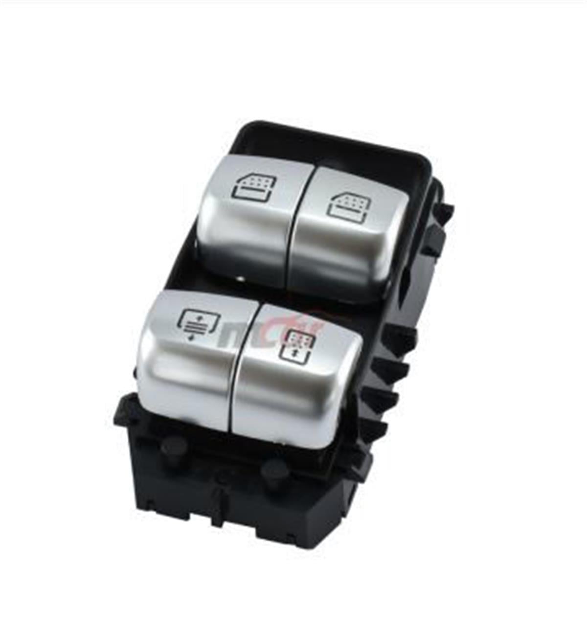 Mercedes Cam Açma Kumanda Düğmesi Mcar Arka Dörtlü Siyah