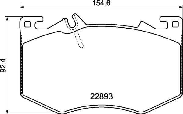 Mercedes A-Class W177 Fren Balata Takımı BREMBO
